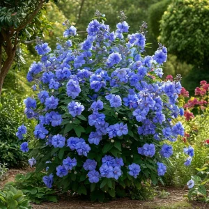 Гибискус Сансет Блоссом купить по цене от 248р. в интернет-магазине «Посадика» с доставкой почтой в в Окуловкае и по всей России – [изображение №1].