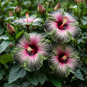 Гибискус Амбер Лайт купить по цене от 490р. в интернет-магазине «Посадика» с доставкой почтой в в Окуловкае и по всей России – [изображение №1].